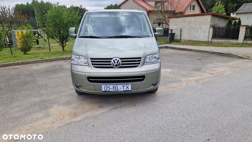 Volkswagen TRANSPORTER T5 Klima Elektryka Tempomat Navi Kamera Dubel Kabina 6os Brygadówka - 8
