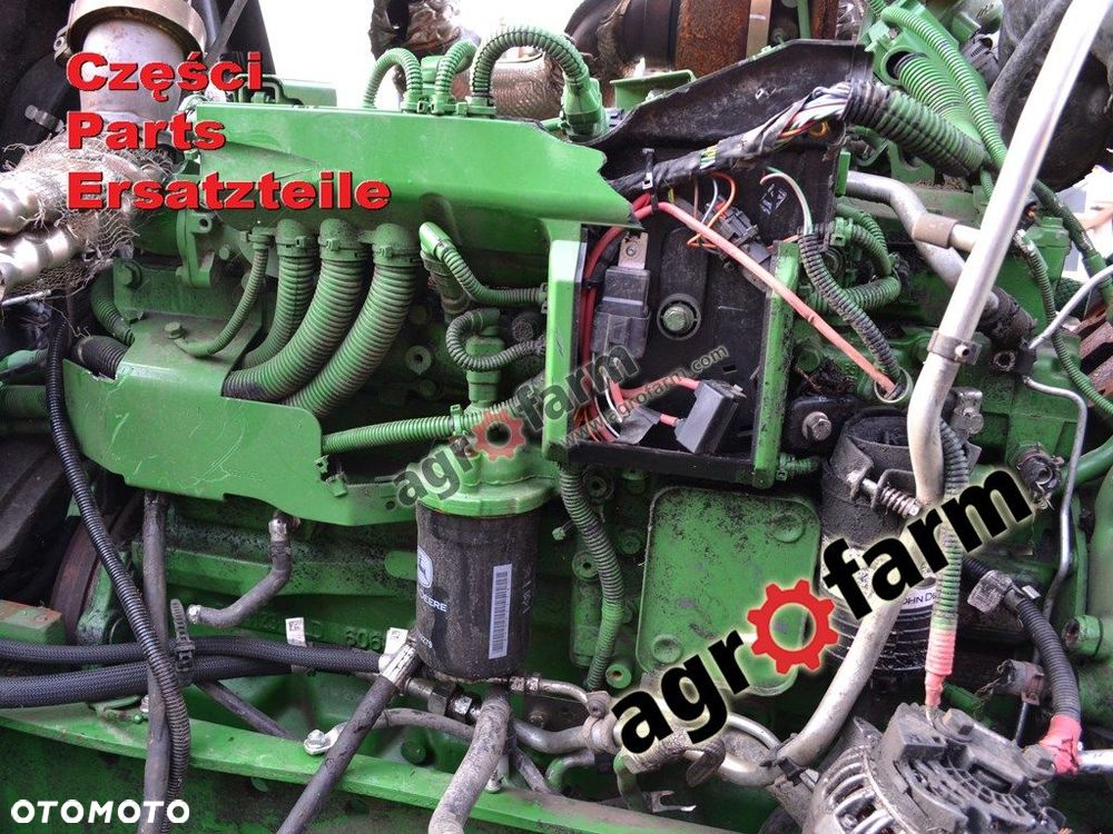 John Deere 6155M części, silnik, skrzynia biegów - 3