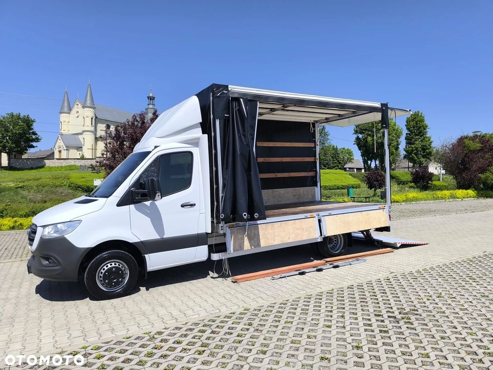 Mercedes-Benz Sprinter 519,190KM, Winda + Plandeka 8 Palet, Firana, Salon Polska! - 10