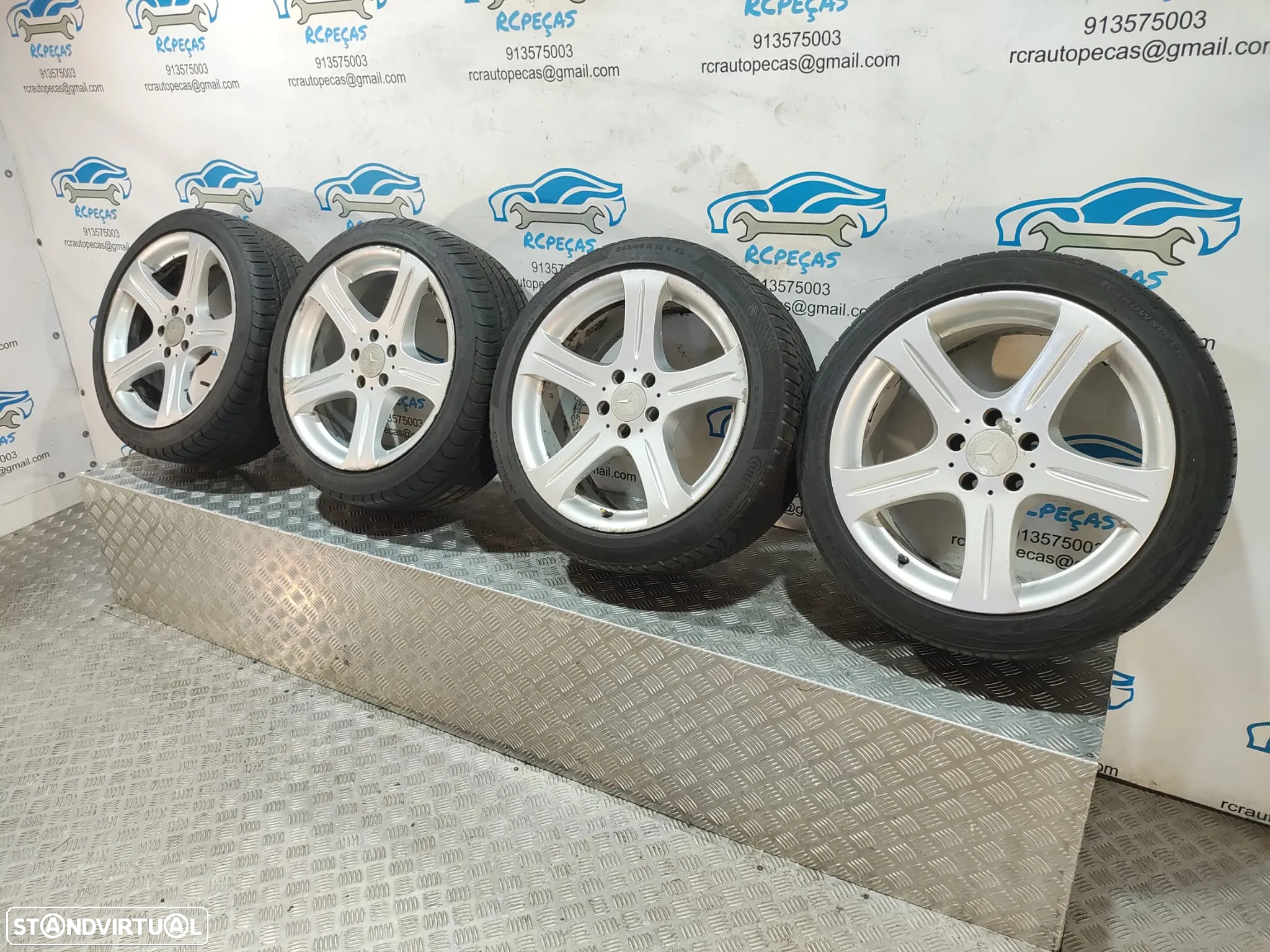 Jantes 18 Originais Mercedes Benz CLS W219 8.5J ET28 5x112 - 13