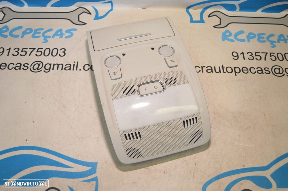 LUZ LUZES INTERIOR PLAFONIER TETO TEJADILHO FRENTE FRONTAL CENTRAL DELPHI AUDI 8K0951177 28138344 8T0947135B 8T0947135 025041932 AUDI A5 8T3 8TA 3.0 TDI QUATTRO V6 245CV CDU CDUD A4 B8 4K - 3