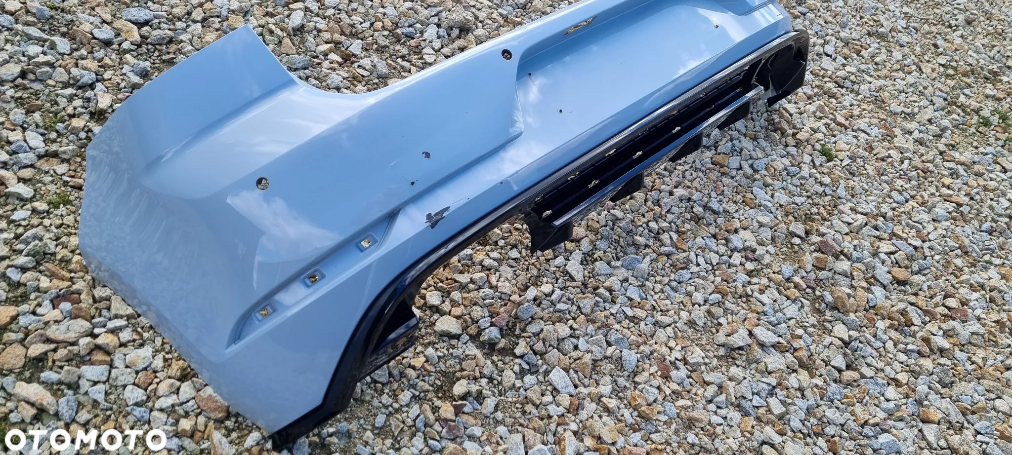 VW GOLF VII GTI LIFT zderzak tył oryginał MD254 - 6