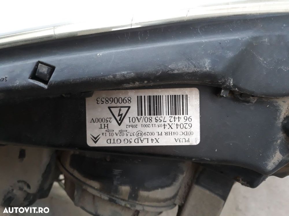 Faruri xenon, oglinzi Citroen C5 - 2