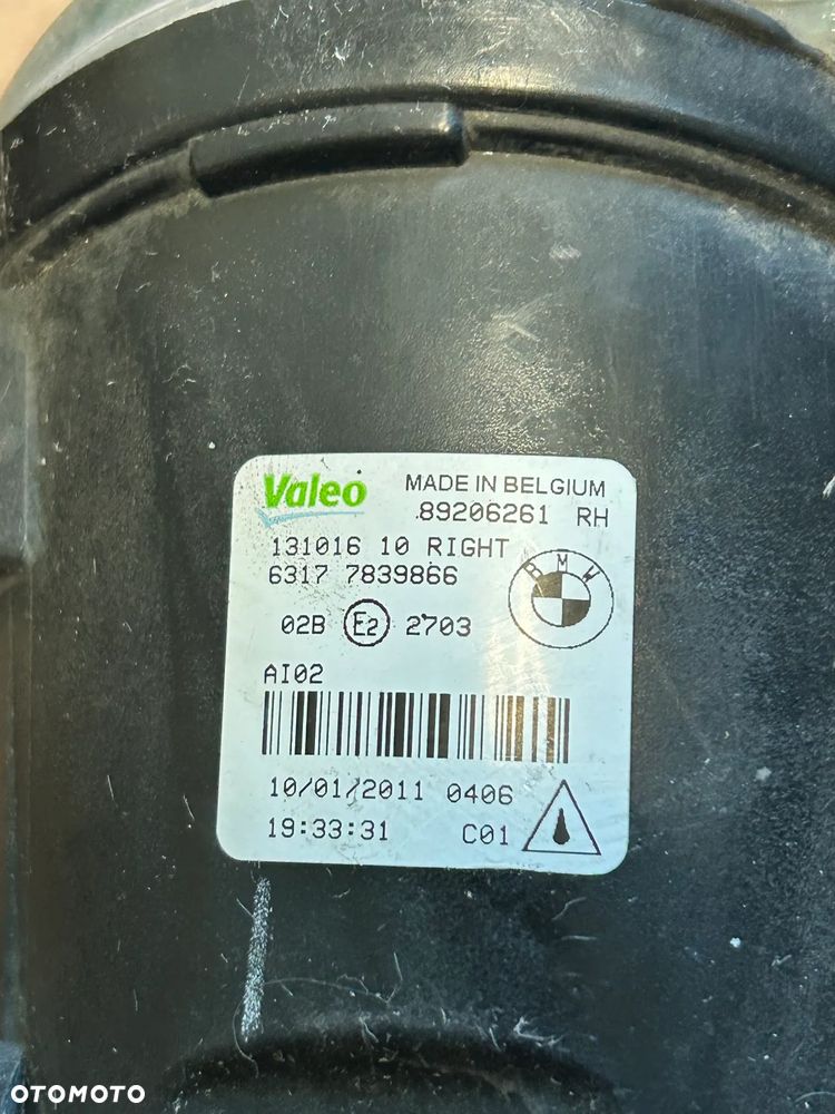 BMW 5 F10 F11 HALOGEN PRZÓD PRAWY M PAKIET 7839866 - 3