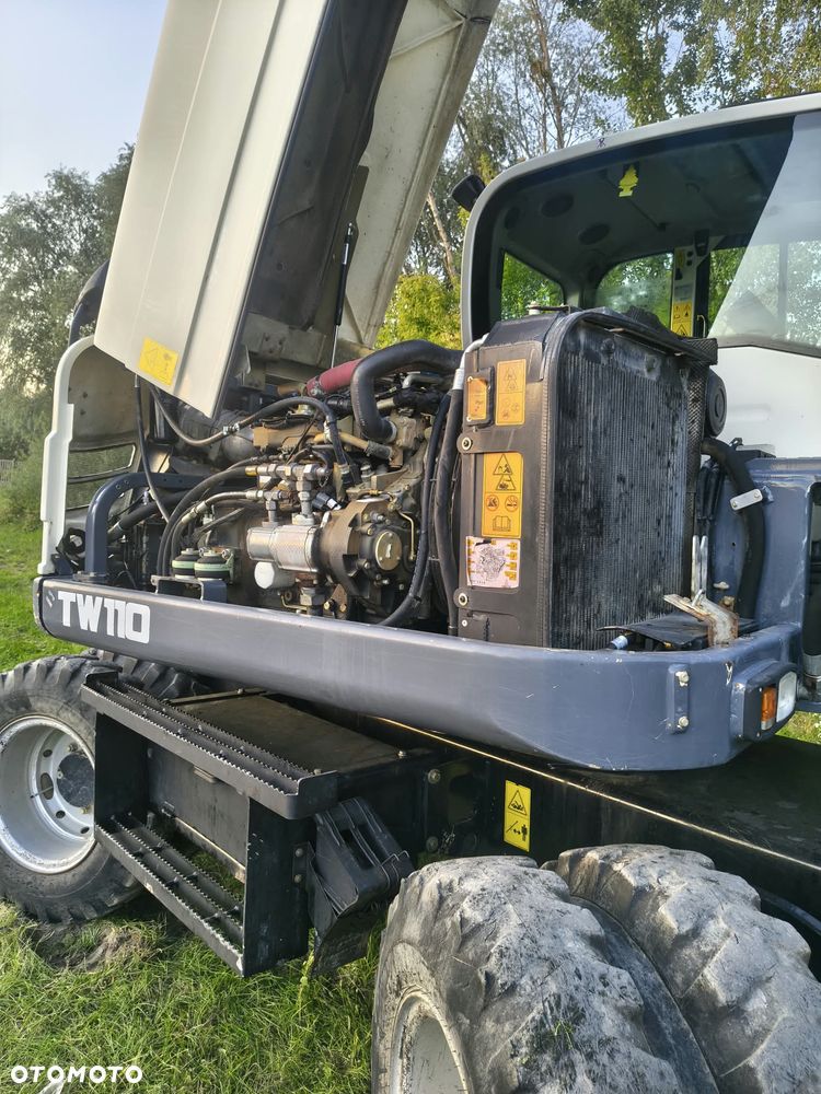 Terex TW 110 TW 95 TW 85 SCHAEFF DUŻO OSPRZĘTU SUPER STAN BEZ DPF BEZ ADBLUE GWARANCJA MTH EW 110 YANMAR MECALAC LIEBHERR - 4