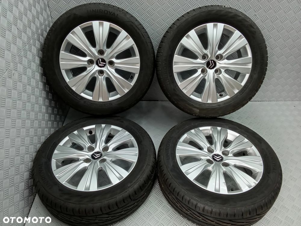 Koła Citroen C3 C4 Berlingo C-Elysee 6Jx16 et23 4x108 NOWE OPONY - 1