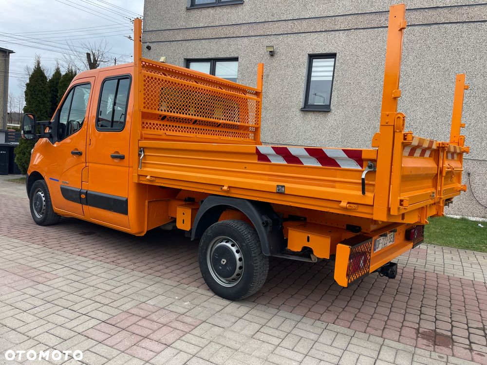 Renault Master Wywrotka Brygadówka  Dubel kabina  7 osób Mega Stan !!! - 15