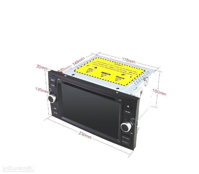 AUTO RADIO GPS ANDROID 11 FORD FOCUS C-MAX S-MAX GALAXY FUSION FIESTA - 8