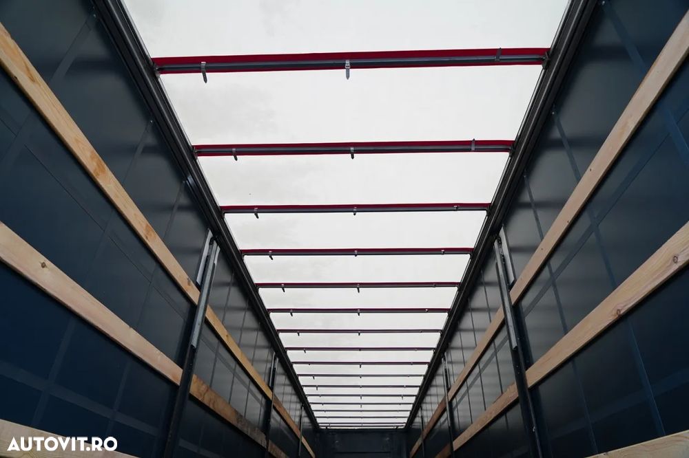 Fruehauf CORTINĂ / STANDARD / LIFT 2.000 kg / PODEA PUTERNICĂ ȘI ȘIMPĂRȚI LATERALE / CONTENIER PENTRU PALEȚI - 18