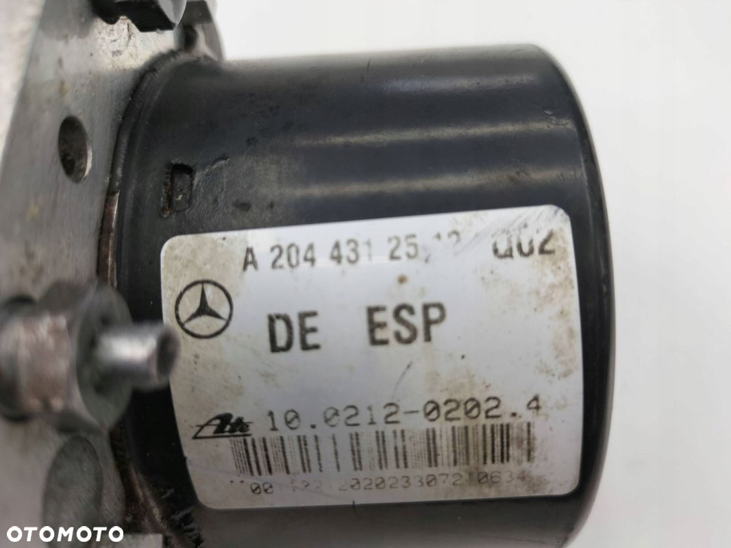 POMPA ABS MERCEDES SLK C-KLASA W204 A2044312512 A2045455432 - 5