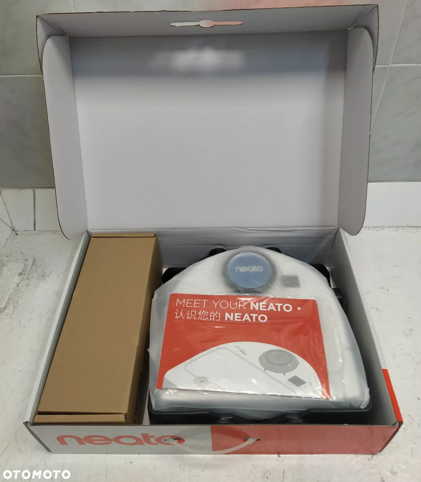 NEATO BOTVAC ROBOTICS D75 ODKURZACZ AUTOMATYCZNY ROBOT SPRZĄTAJĄCY + BATERIA/AKUMULATOR NOWY KOMPLETNY - 4