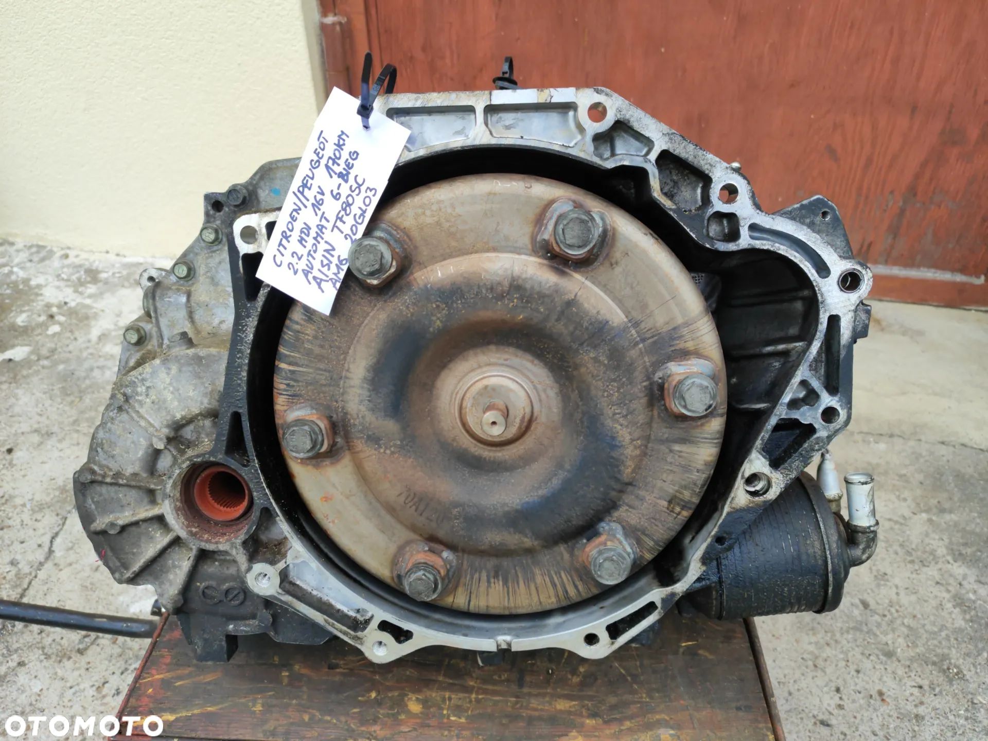 Skrzynia biegów Automatyczna 6-biegów AISIN TF-80SC / AM6 20GL03 do CITROEN PEUGEOT 2.2 HDI 16V - 1