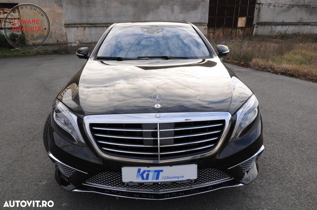 Pachet Exterior Mercedes S-Class W222 (2013-06.2017) S65 Design- livrare gratuita - 10