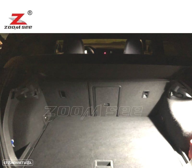 KIT COMPLETO DE 14 LÂMPADAS LED INTERIOR PARA VOLKSWAGEN VW GOLF PLUS 2010-2014 - 6