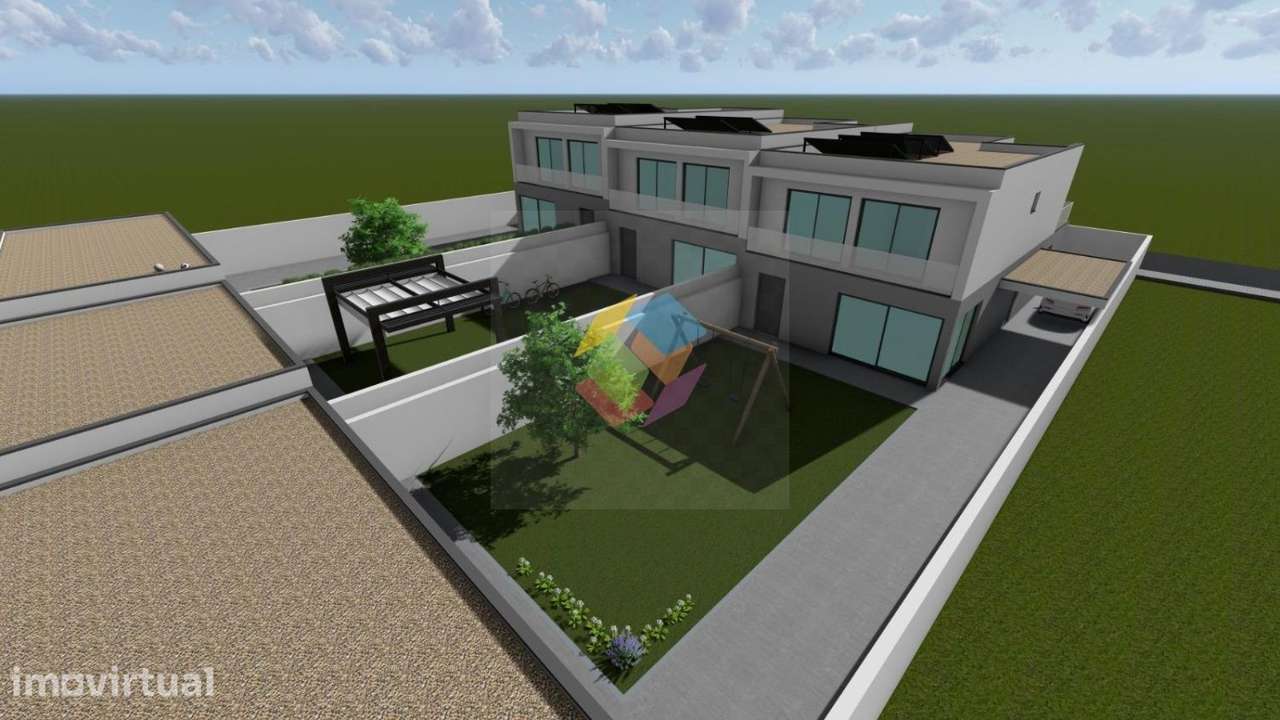 Moradia Geminada T3 Santa Maria de Lamas com piscina - Grande imagem: 5/33