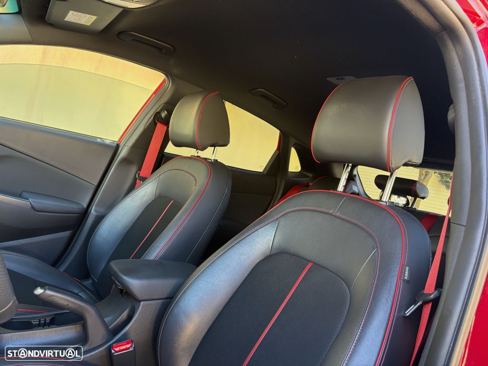 Hyundai Kauai 1.0 T-GDi Premium Pele/Tec.Vermelho - 9