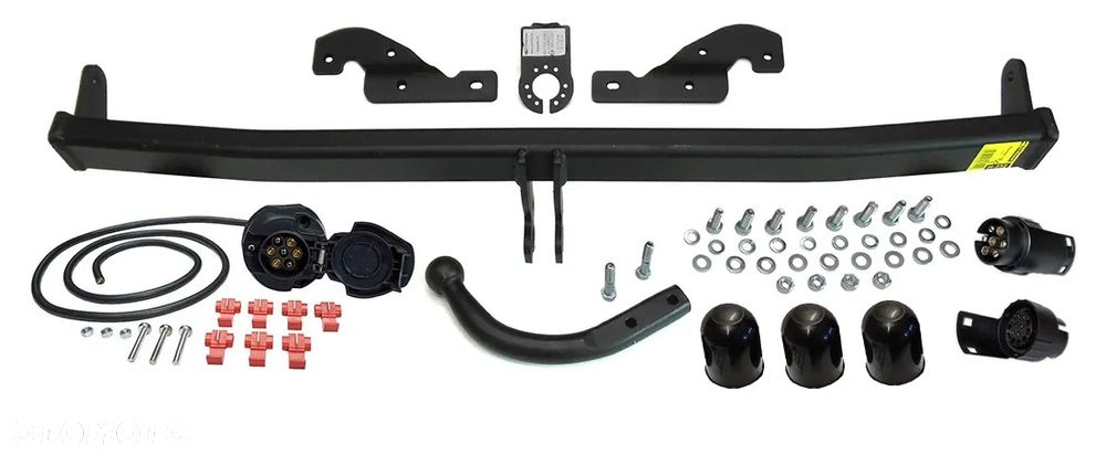 HAK HOLOWNICZY Z KULA ODKRĘCANĄ NA WIE ŚRUBY+WIĄZKA7PIN HYUNDAI i10 I 1 2008do13 - 3