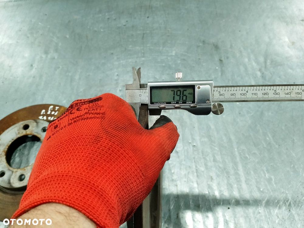 TARCZE HAMULCOWE TYŁ PEUGEOT 206 1.4 16v - 3