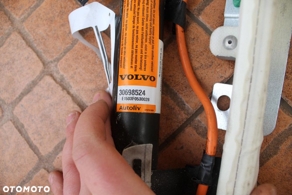 KURTYNA AIR BAG LEWA VOLVO XC70 I 30698524 - 4