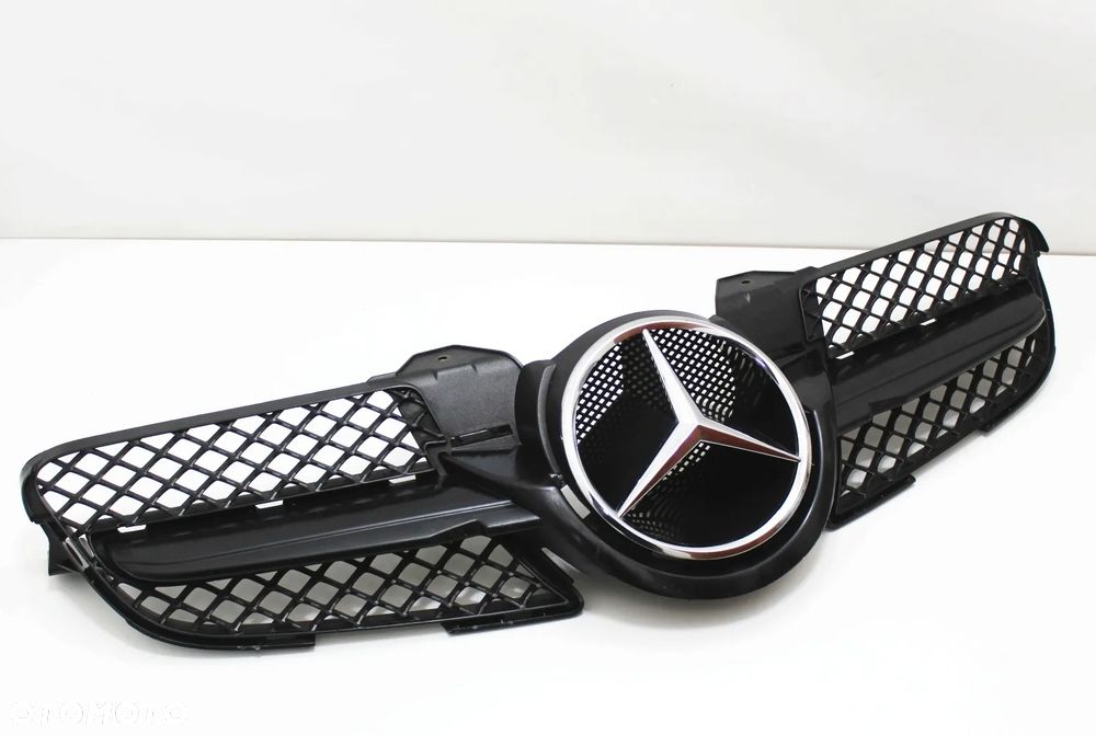 Grill atrapa chłodnicy stan BDB OE Mercedes SLK R171 W171 Lift Lifting A1718880260 - 7
