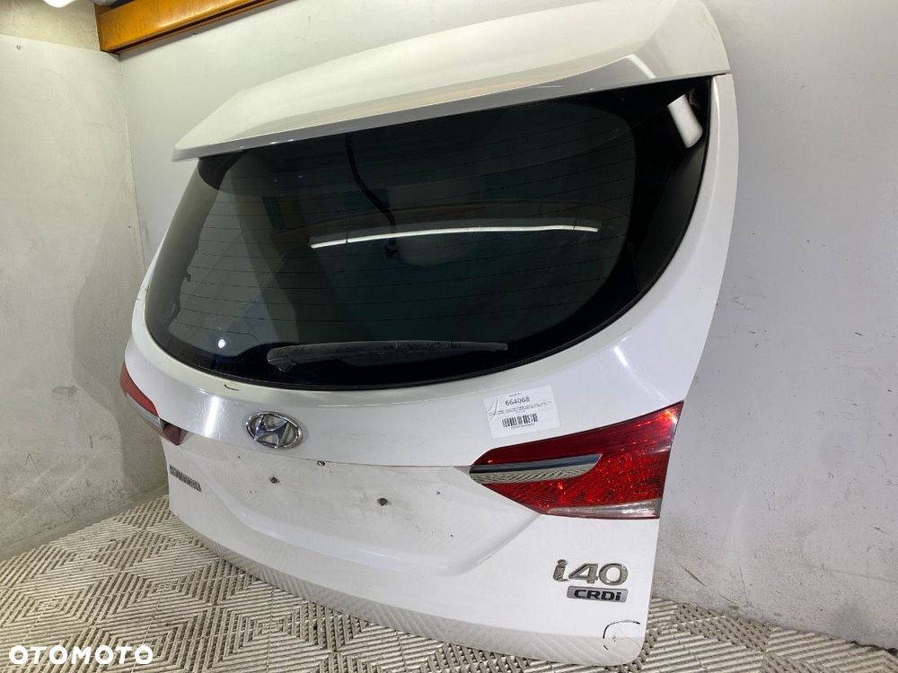 KLAPA TYŁ  HYUNDAI i40 I Kombi Van (VF) 2011 - 2022 1.7 CRDI 85 kW [116 KM] olej napędowy 2015 - - 5