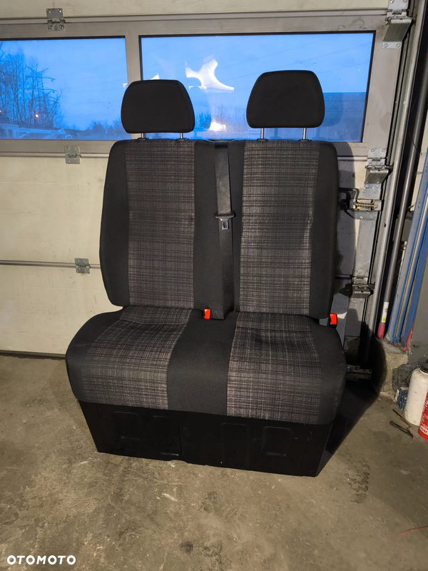 Fotel pasażera ławka dwójka Mercedes-Benz Sprinter Crafter 906 polift