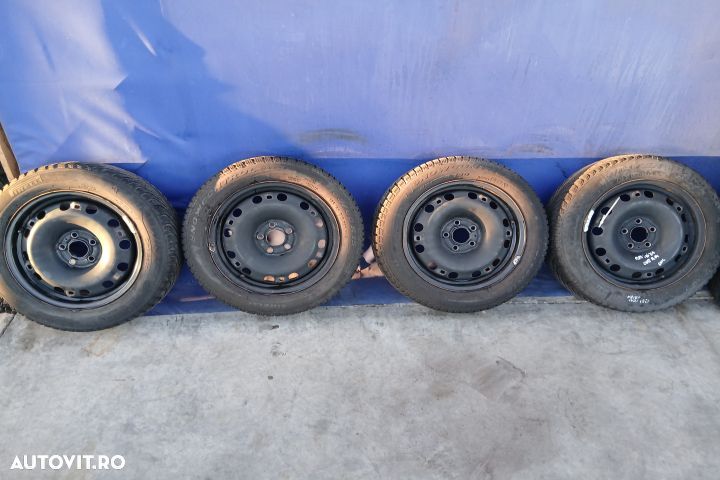 Jante tabla cu anvelope 15 - set 6C0601027A 6JX15H2 ET38 185/60 R15 6 - 1