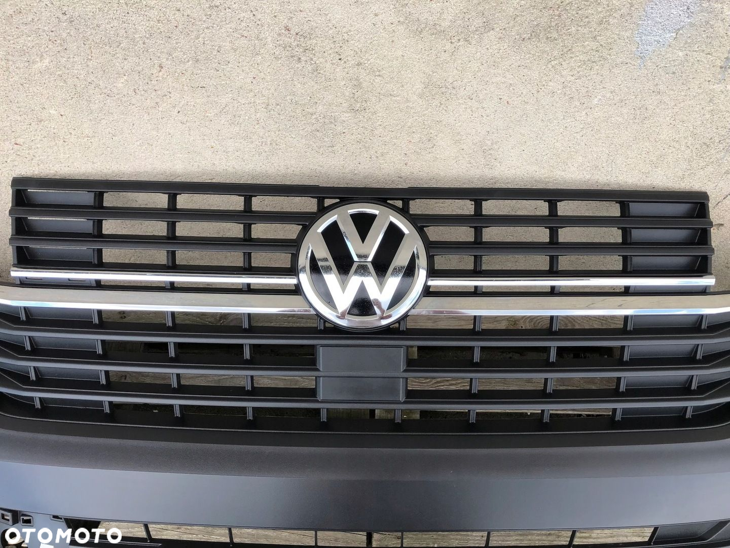 ZDERZAK PRZÓD PRZEDNI VW TRANSPORTER T6 LIFT FL T6.1 7LA 2019-  CHROM GRIL - 2