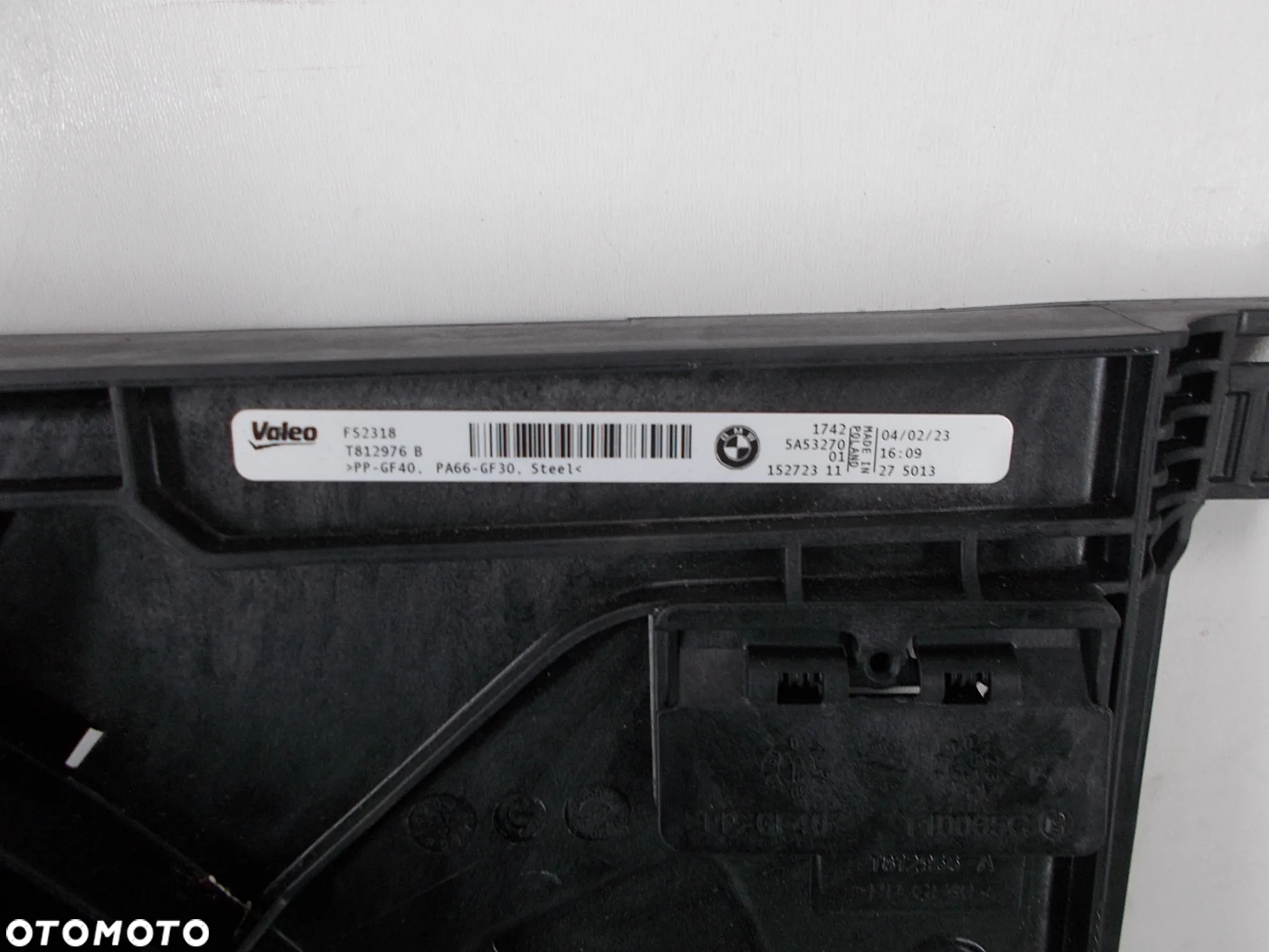 Nowy wentylator obudowa BMW 3,0 G20 G22 chłodnica oleju - 12