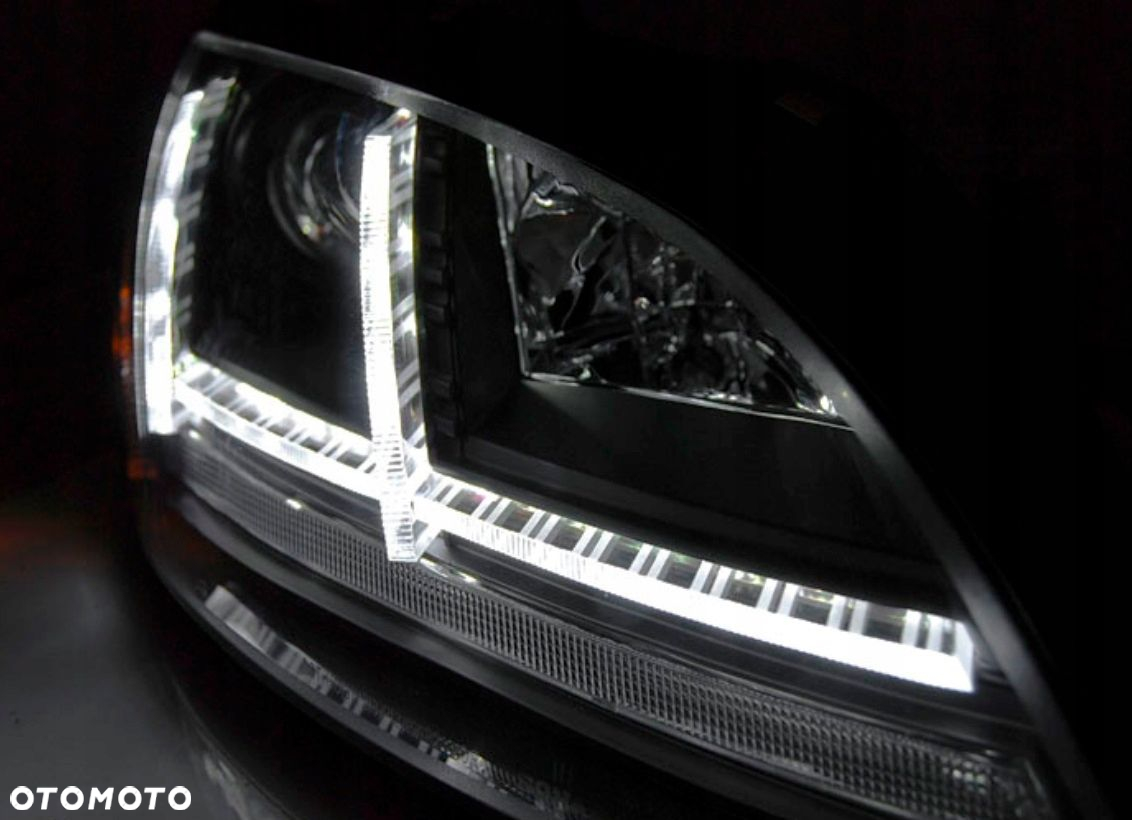 Reflektor Lampa Bi-Xenon kpl Diody Soczewka Clear Czarne Audi TT 8j 06-10 - 5