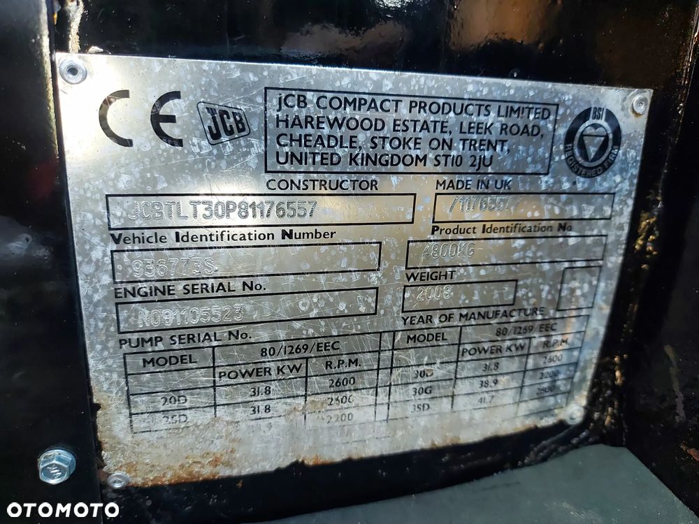 JCB TLT 30 D Teletruk - 7