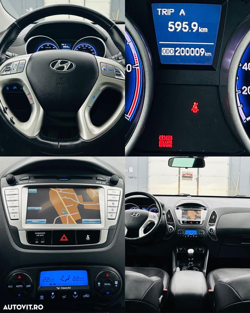 Hyundai ix35 1.7 CRDI 2WD blue Finale Gold - 8