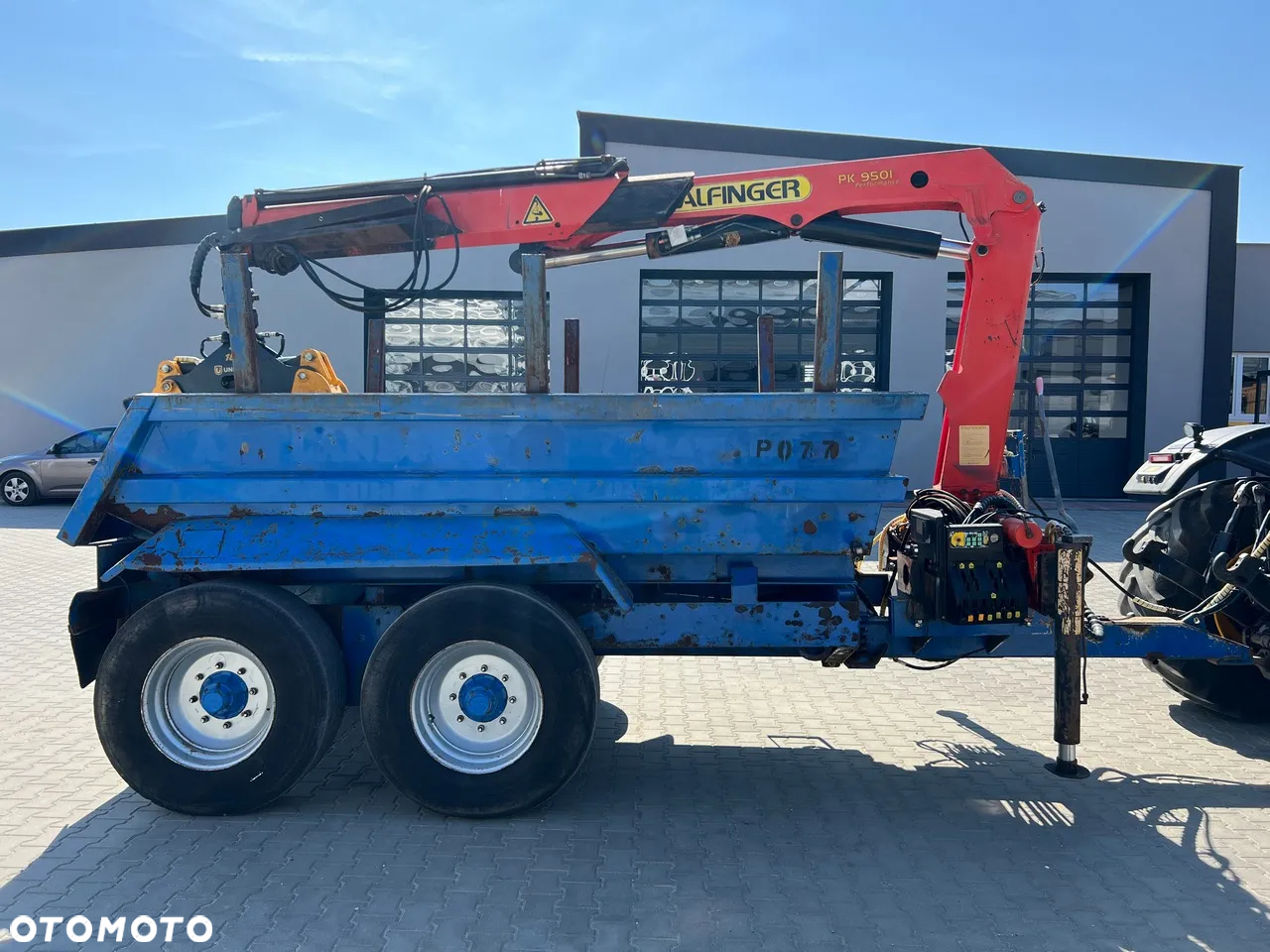 Inny NC Engineering z żurawiem Palfinger PK950L i chwytakiem Uniforest 1800 - 6