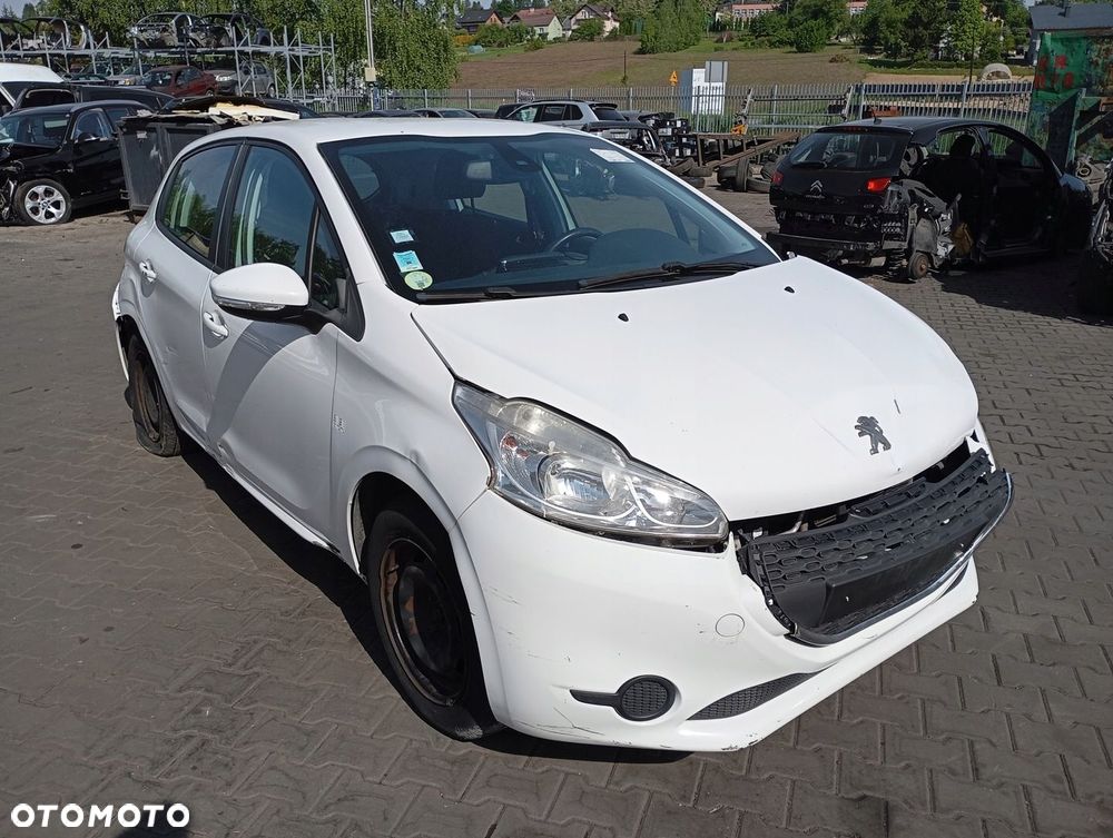 PEUGEOT 208 I 1 2008 DESKA KONSOLA AIRBAG PODUSZKI NAPINACZE PASY KOMPLET - 4