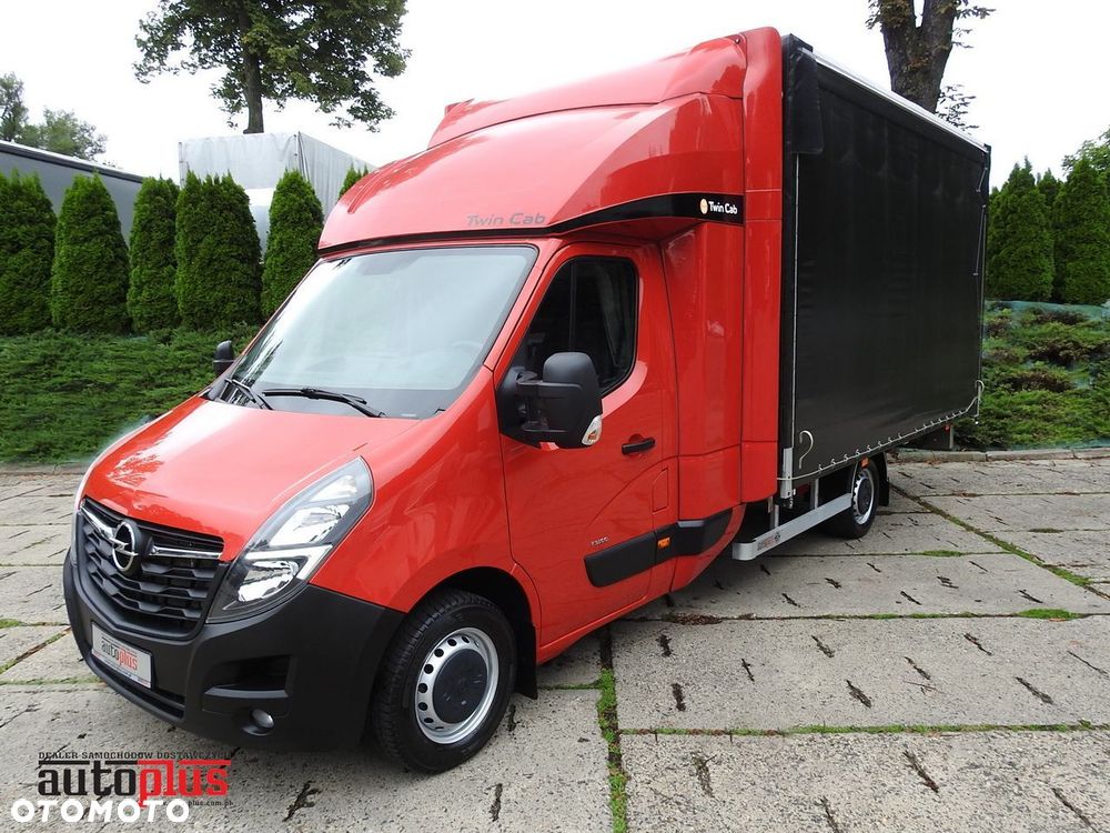 Opel MOVANO PLANDEKA 10 PALET WEBASTO TEMPOMAT KLIMATYZACJA LEDY PNEUMATYKA  165KM - 2