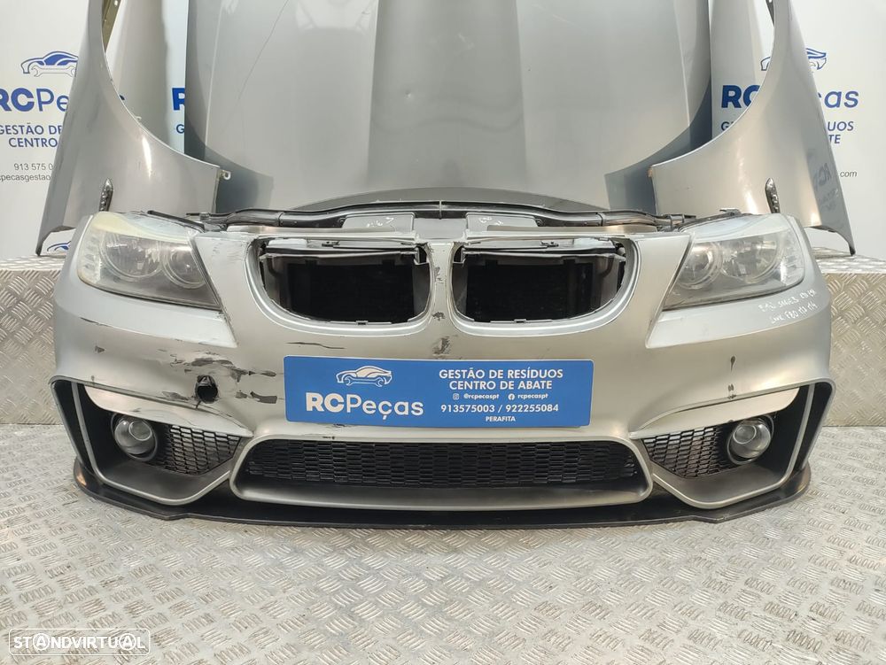 Frente Completa BMW Serie 3 E90 E91 LCI Parachoques Look F80 M3 M4 - 4