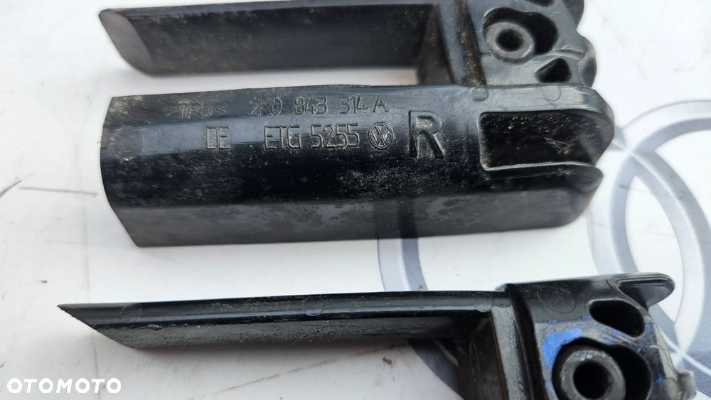 VW Caddy 2K III 2003- Rolka drzwi przesuwnych prawych Rolki drzwi przesuwnych prawych Prowadnica prawa Zamek Rygiel Mocowanie Obudowa Klamka odbojnik - 6