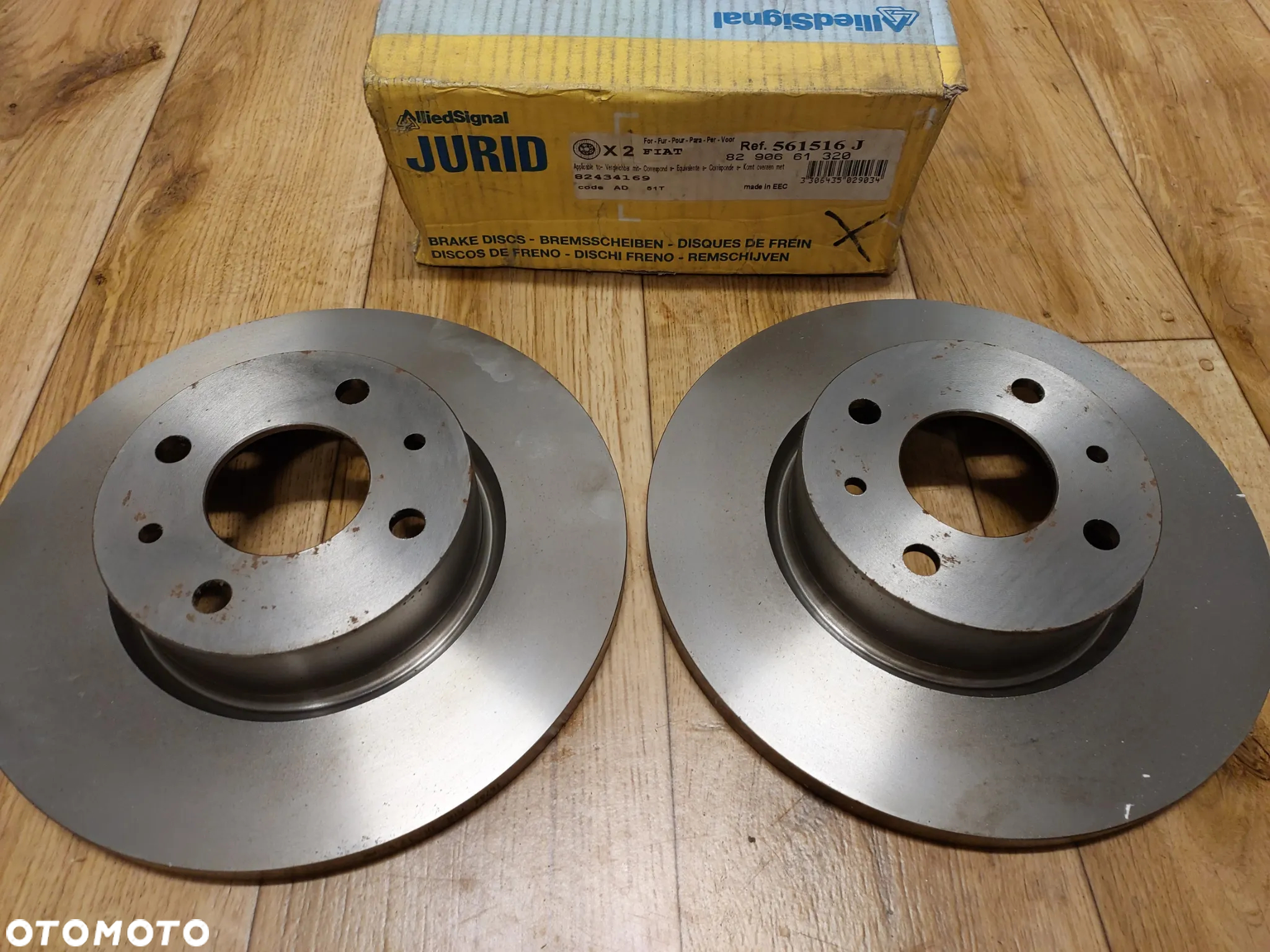 Tarcza tarcze  hamulcowa  PRZÓD 257,2 x14.2x12.8 FIAT CROMA; LANCIA THEMA 1.9D/2.0/2.5D 11.84-12.96ch - 2