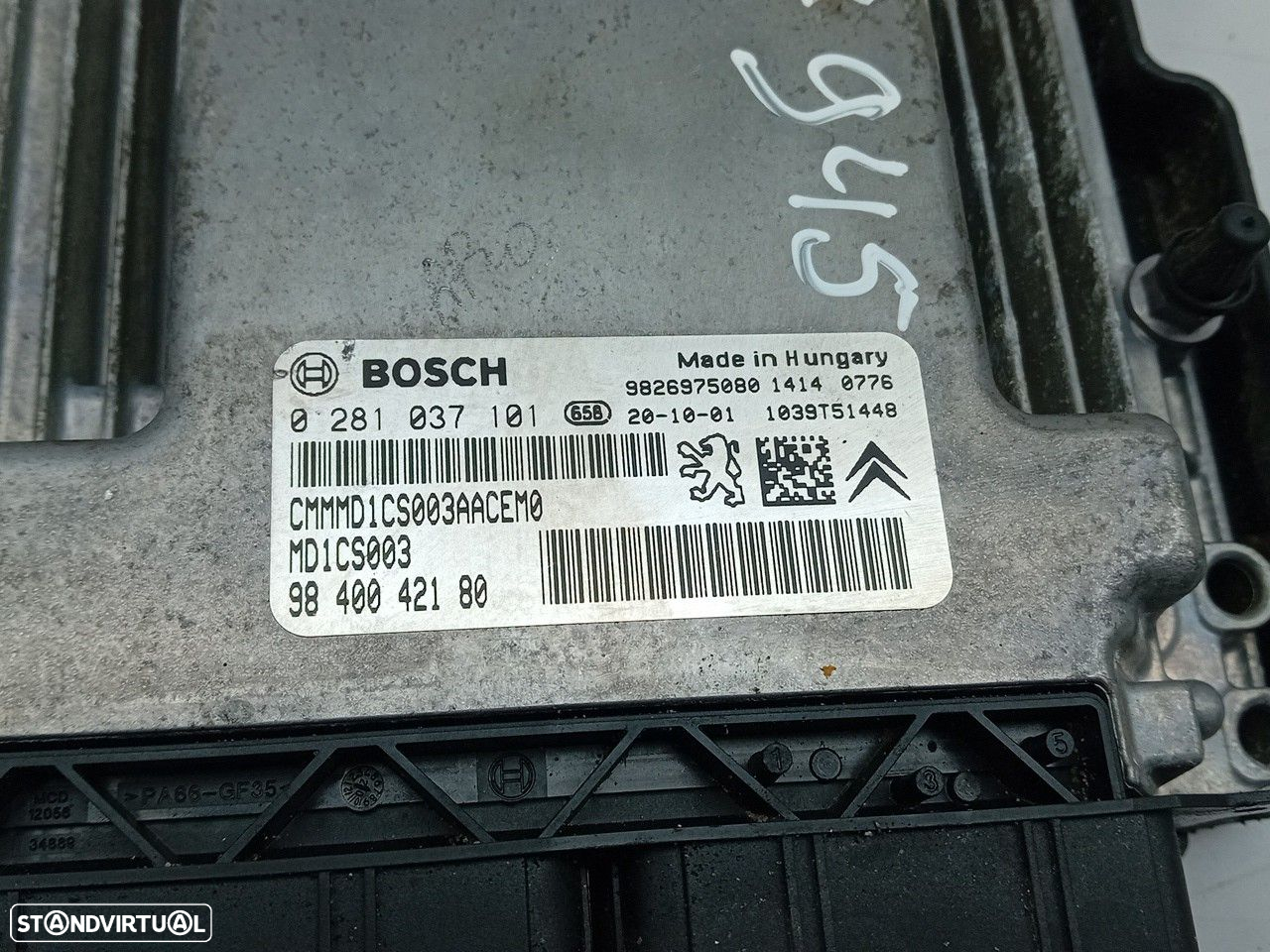 Centralina motor / ECU CITROËN C3 Aircross II (2R_, 2C_) - 4