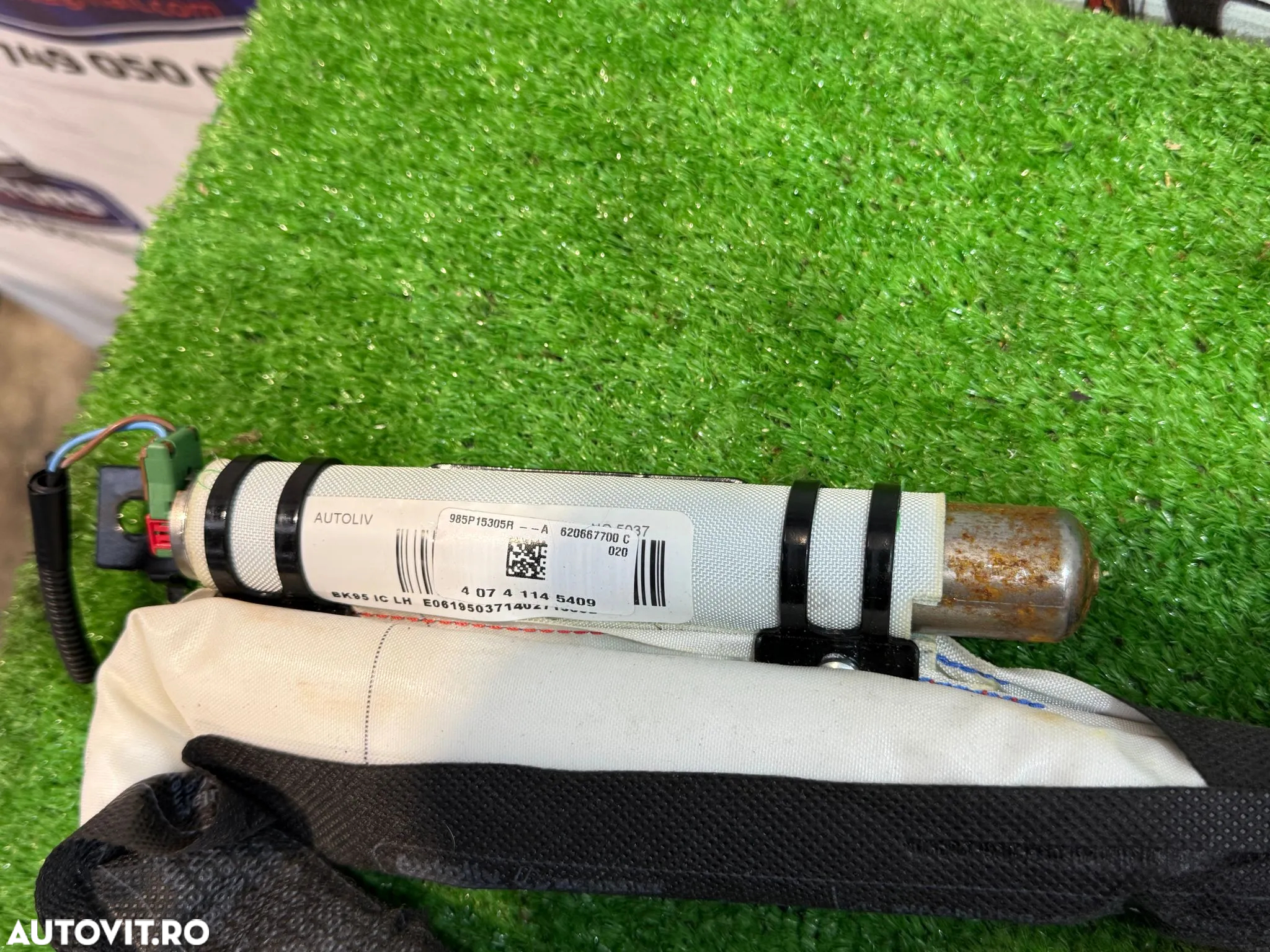 AIRBAG CORTINA STANGA RENAULT MEGANE III B95 1.6 DIESEL 2014 COD OEM 985P15305R 40741145409 2008-2016 - 5