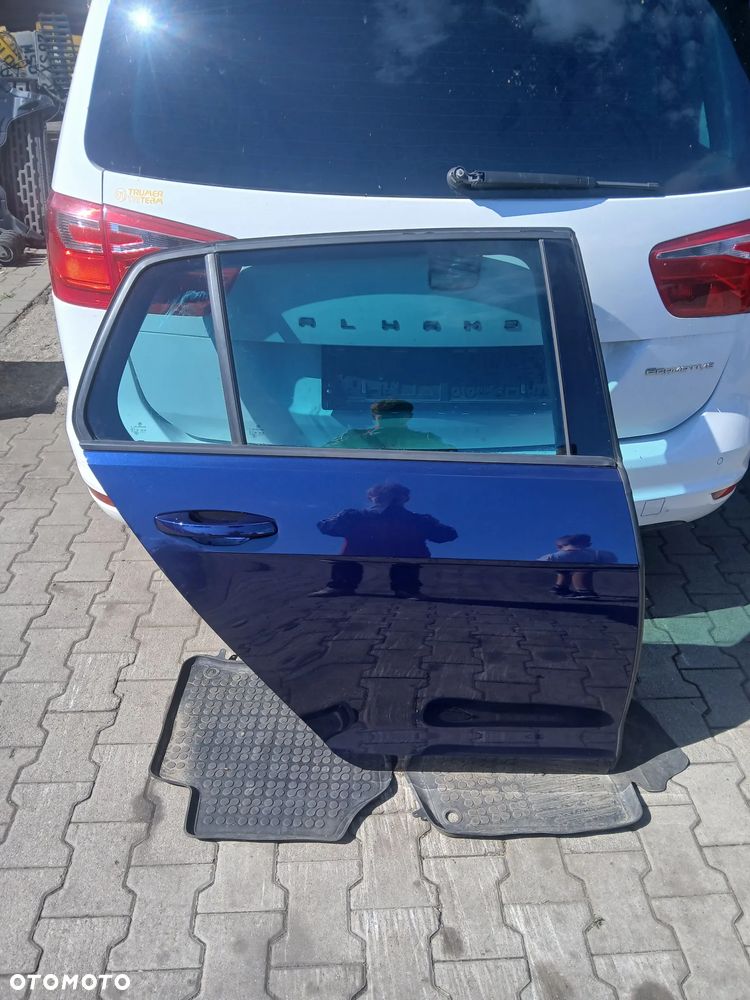 VW GOLF 7 HB.DRZWI PRAWY TYŁ KOMPLETNE LC5B - 1