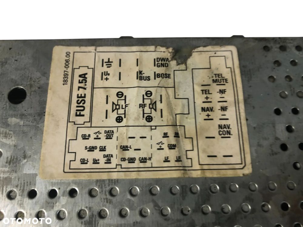 Radioodtwarzacz CD Audi Concert Audi A3 8P 8L - Gwarancja Wysyłka Montaż - 4