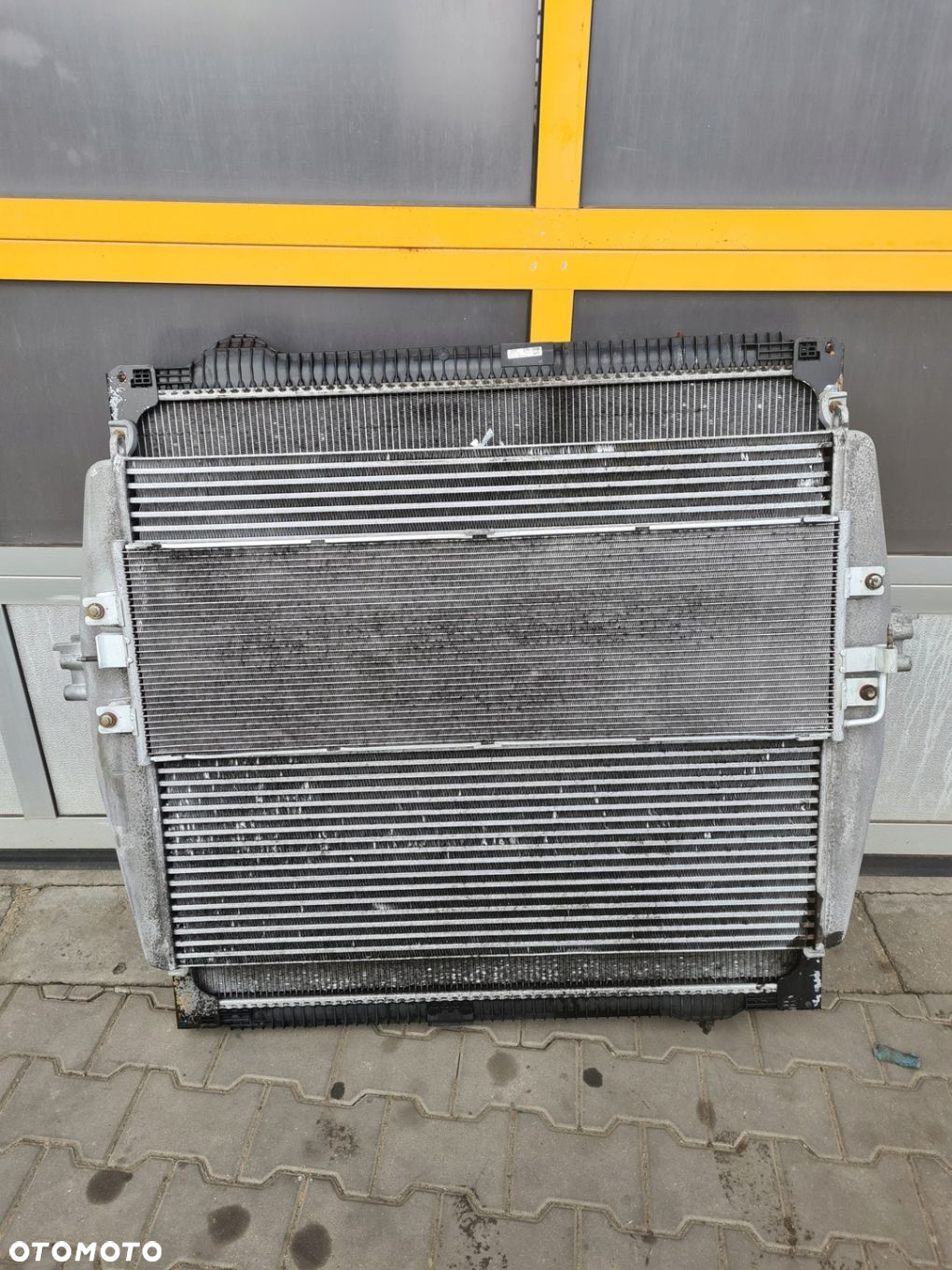KOMPLET CHŁODNIC CHŁODNICA WODY INTERCOOLER KLIMA FORD F-MAX 500 TRUCKS - 4