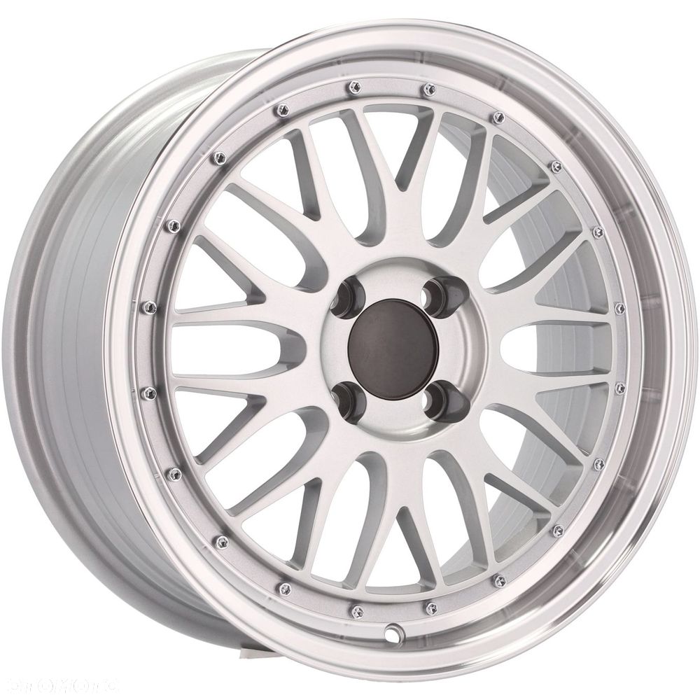 4x Felgi 17 Hybrid Forged m.in. do BMW E30 HONDA Civic MAZDA MX-5 VW Golf Styl BBS - A1025 (7101) - 2