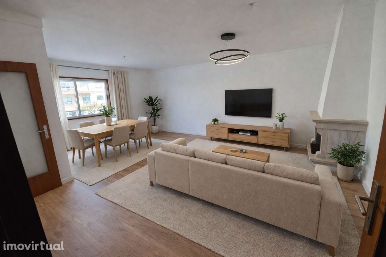 T3 Remodelado com Boas Áreas, 3 WC e 2 Lugares Garagem – Águas Santas - Grande imagem: 3/22