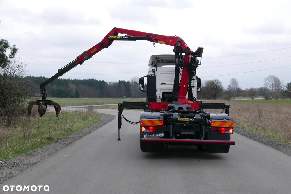 MAN MAN TGS 28.440 6X2 TGA + PALFINGER EPSILON PALIFT HAKOWIEC Z HDS Z DŹWIGIEM DO ZŁOMU KONTENERÓW ODPADÓW - 25