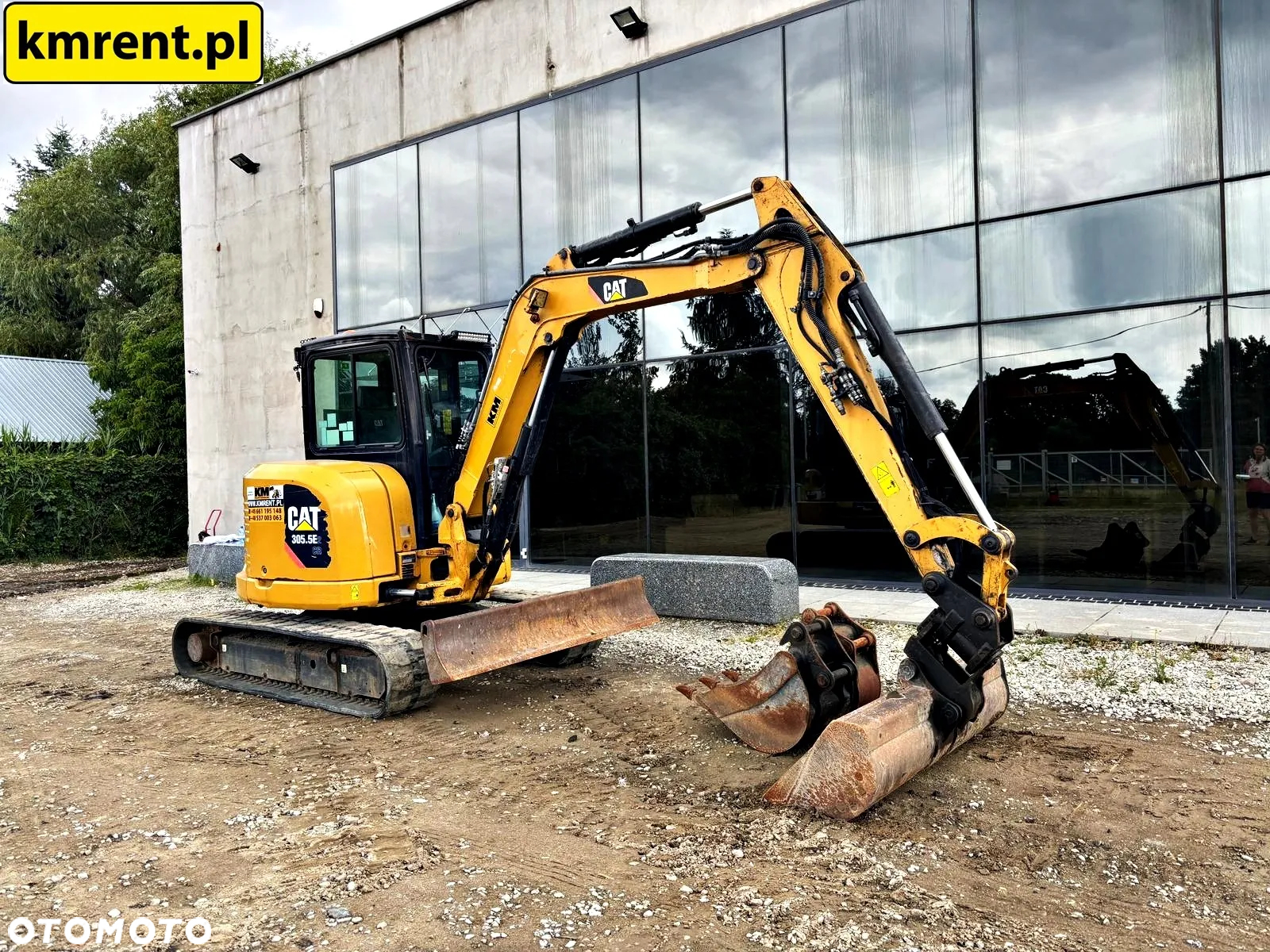 Caterpillar 305.5 MINI-KOPARKA POWERTILT 2016R. | JCB 8050 8060 48 VOLVO ECR 48 KOMATSU PC50 YANMAR VIO CAT 305 - 6