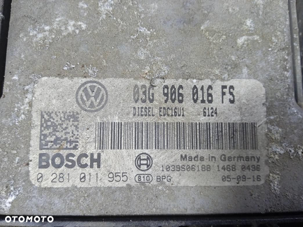 STEROWNIK SILNIKA VOLKSWAGEN GOLF 5 03G906016FS
