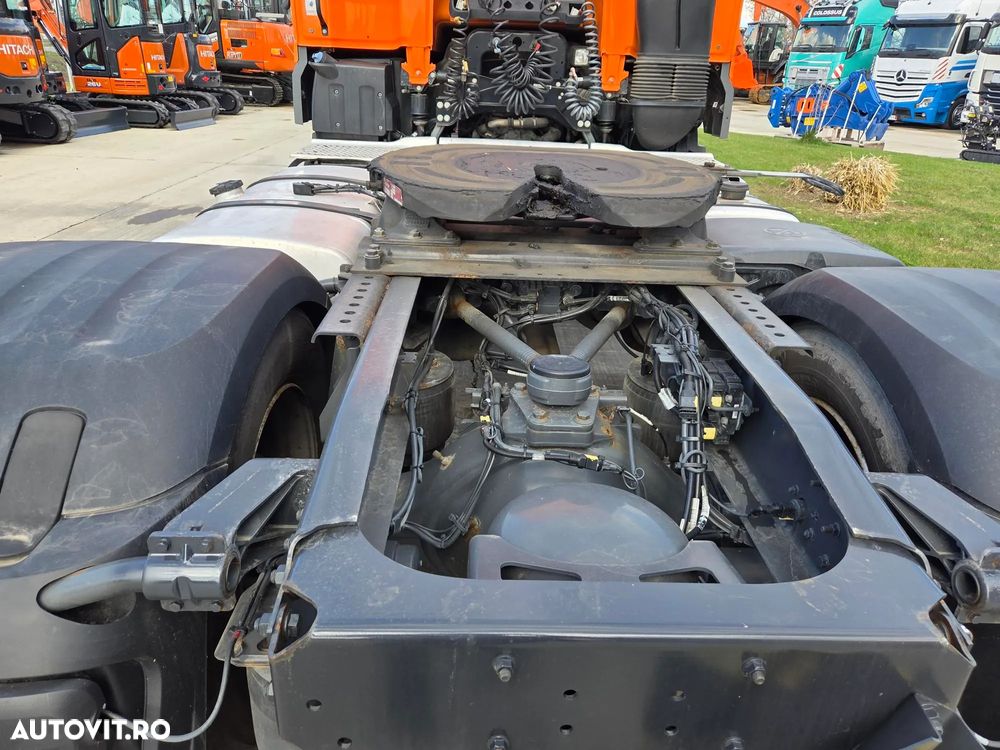 DAF XF530, 2020, 544.645km, KIT BASCULARE, cutie AUTOMATA+RETARDER 6 trepte, FRIGIDER, aer cond STATIONARE, Anvelope 80% ok, 480CP euro 6, - 33