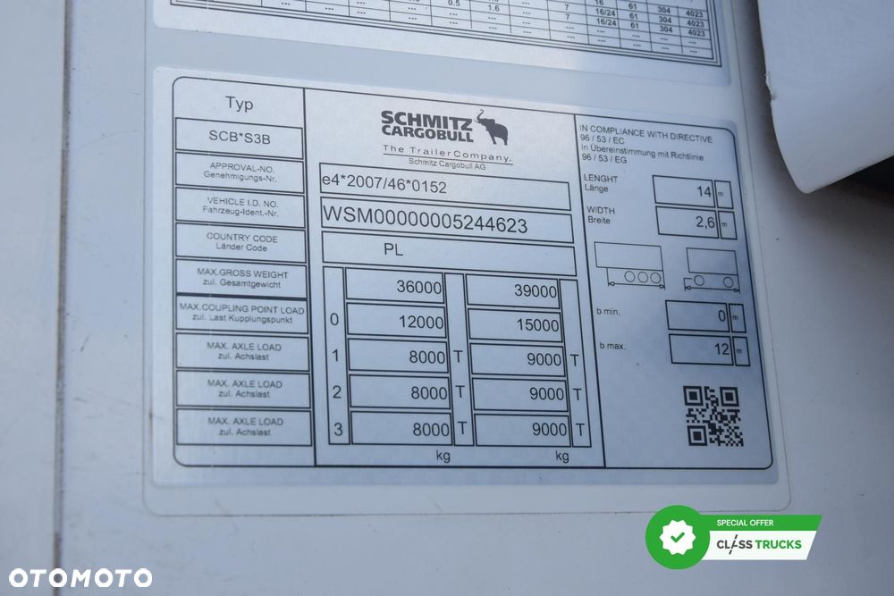 Schmitz Cargobull SKO FP 60 ThermoKing SLXi 300 - 16